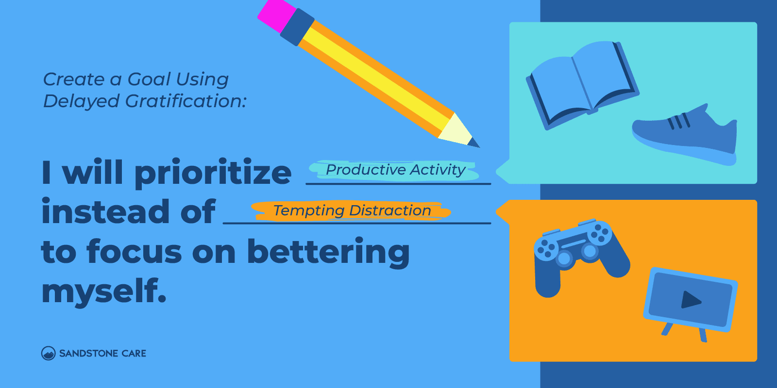 there is a poster with a pencil and a pencil on it