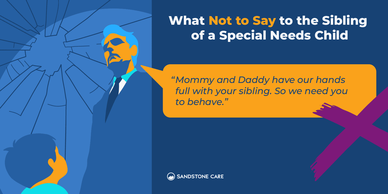 a cartoon of a man holding a child in his arms