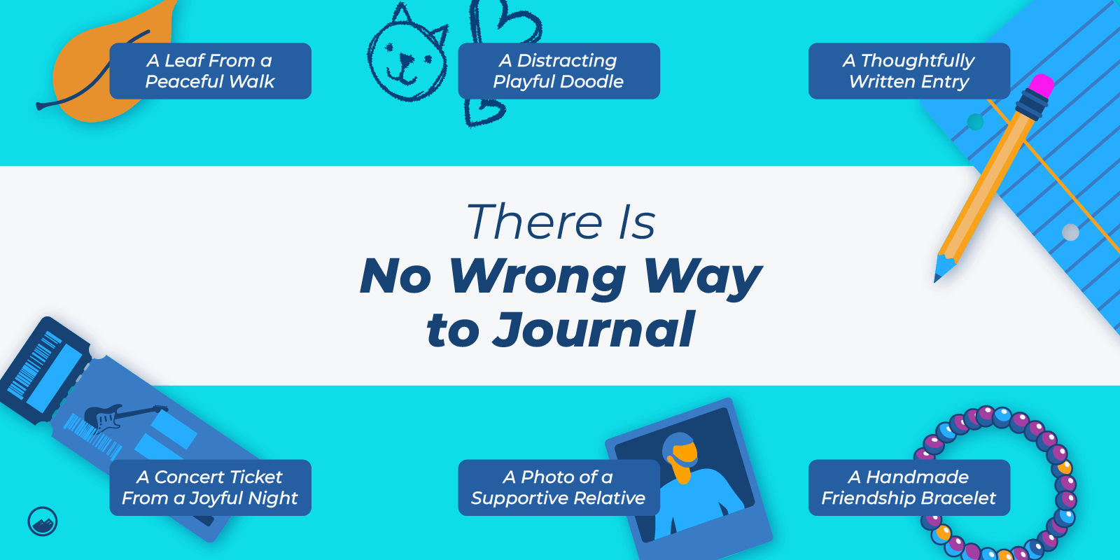 there is no wrong way to journal