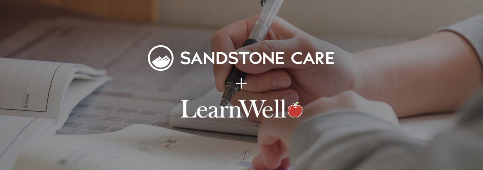 someone is writing on a piece of paper with a pen