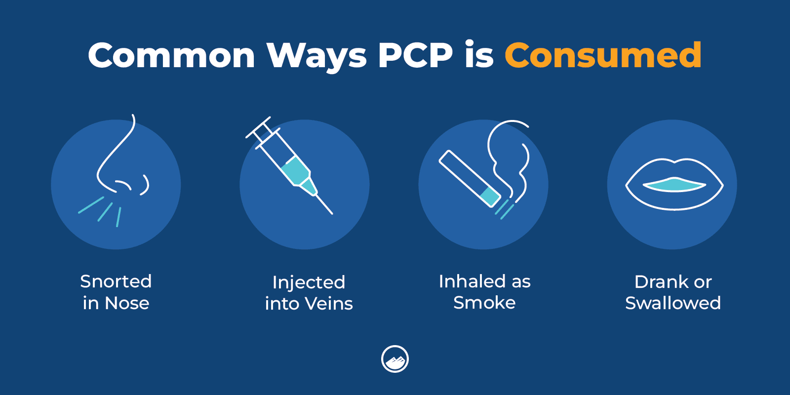 a blue background with a few different types of medical equipment