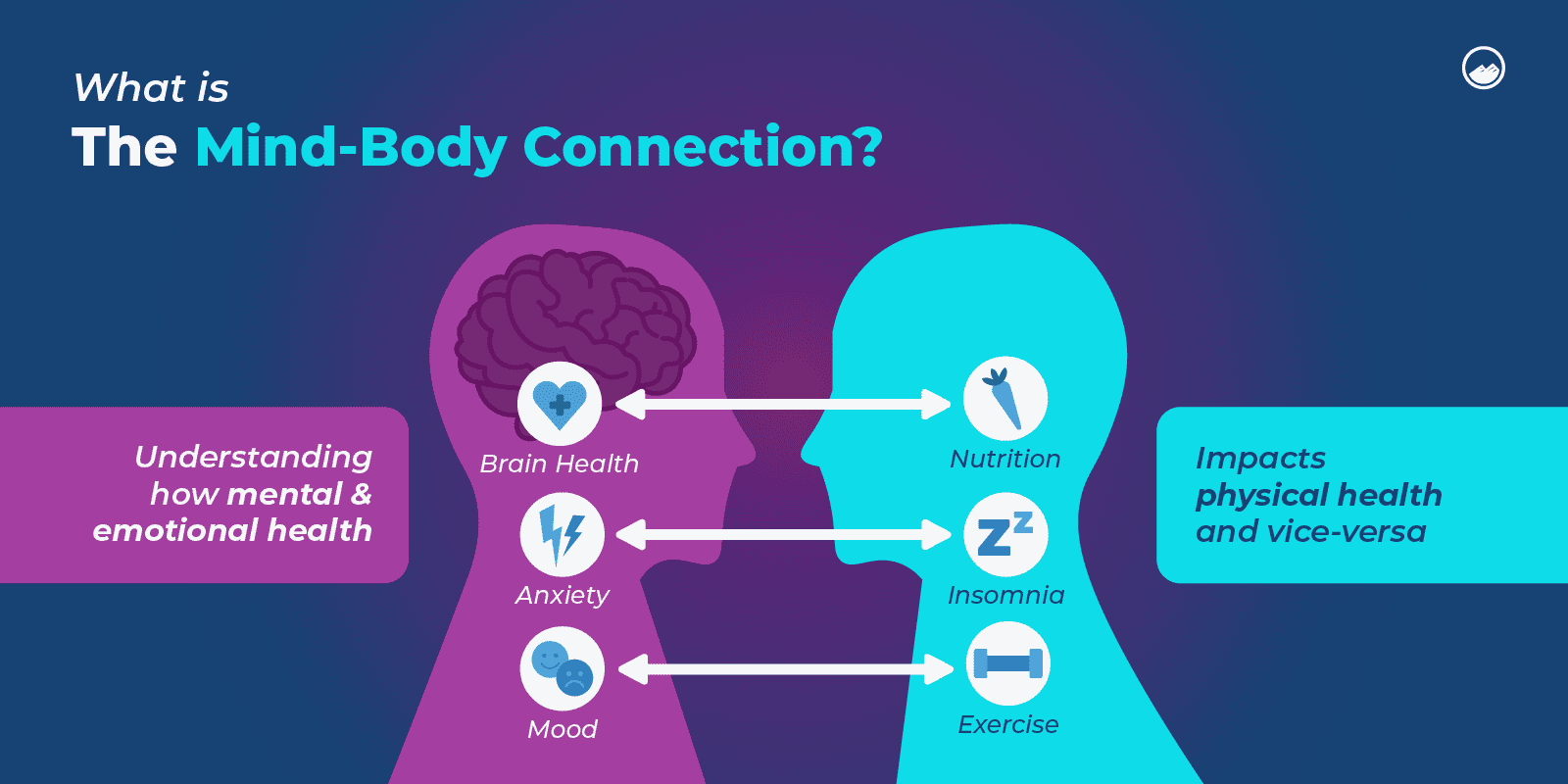 a diagram of the mind body connection